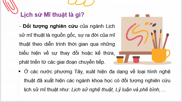 Giáo án điện tử Mĩ thuật 10 Kết nối tri thức (hay nhất) | Bài giảng powerpoint (PPT) Mĩ thuật 10