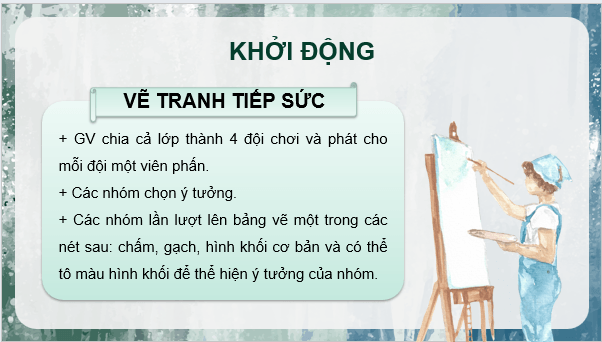 Giáo án điện tử Mĩ thuật 5 Kết nối tri thức (hay nhất) | Bài giảng powerpoint (PPT) Mĩ thuật 5
