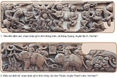 Giáo án Mĩ thuật lớp 4 Kết nối tri thức Chủ đề 1: Vẻ đẹp trong điêu khắc đình làng Việt Nam