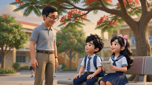 Video AI khởi động Ngữ văn 8