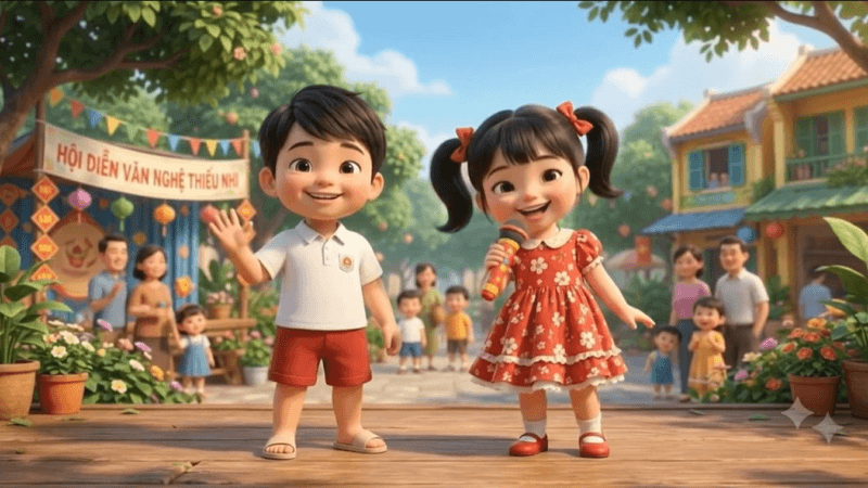 Video AI khởi động Tiếng Việt lớp 1