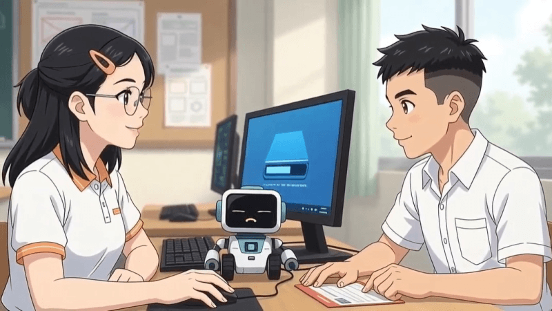 Video AI khởi động Tin học 10