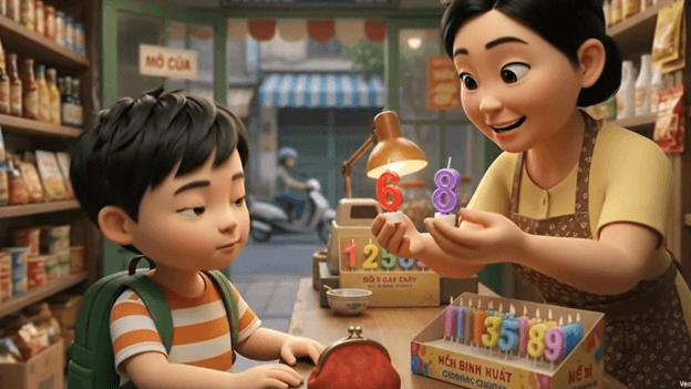 Video AI khởi động Toán lớp 2