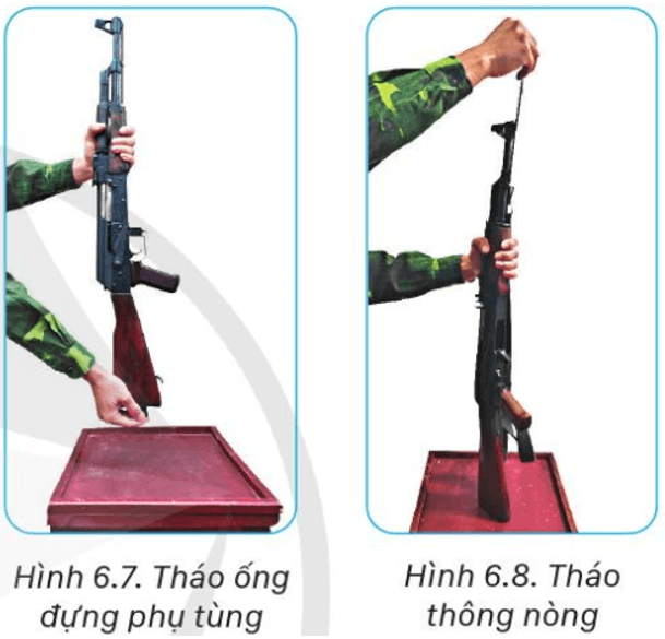 Lý thuyết GDQP 11 Cánh diều Bài 6: Giới thiệu một số loại súng bộ binh, thuốc nổ, vật cản và vũ khí tự tạo | Giáo dục quốc phòng 11 (ảnh 5)
