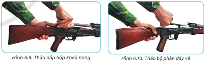 Lý thuyết GDQP 11 Cánh diều Bài 6: Giới thiệu một số loại súng bộ binh, thuốc nổ, vật cản và vũ khí tự tạo | Giáo dục quốc phòng 11 (ảnh 6)