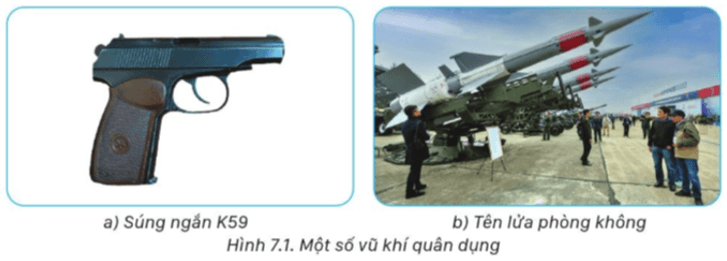 Lý thuyết GDQP 11 Cánh diều Bài 7: Pháp luật về quản lí vũ khí, vật liệu nổ, công cụ hỗ trợ | Giáo dục quốc phòng 11 (ảnh 1)