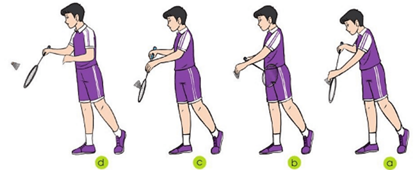 Hãy nêu những điểm khác nhau giữa kĩ thuật giao cầu thuận tay và kĩ thuật giao cầu trái tay