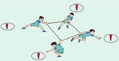 Vận dụng các kĩ thuật trong đá cầu trong thực tế thi đấu môn Đá cầu