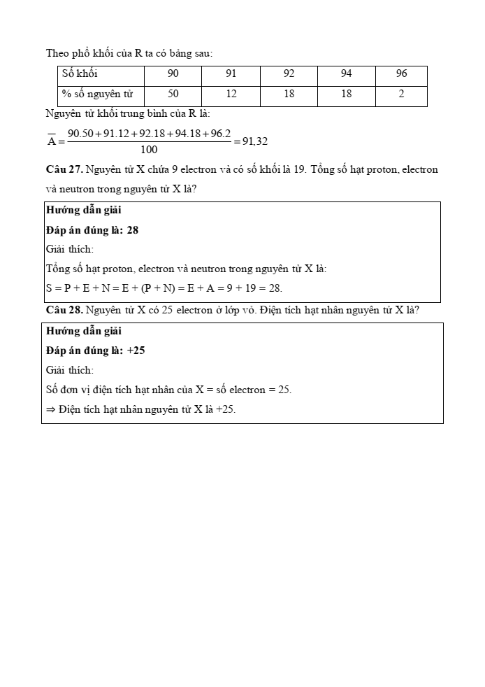 Đề kiểm tra Hóa học 10 Cánh diều Chủ đề 1 (có lời giải)