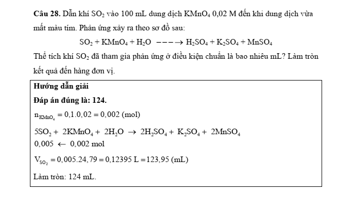 Đề kiểm tra Hóa học 10 Cánh diều Chủ đề 4 (có lời giải)