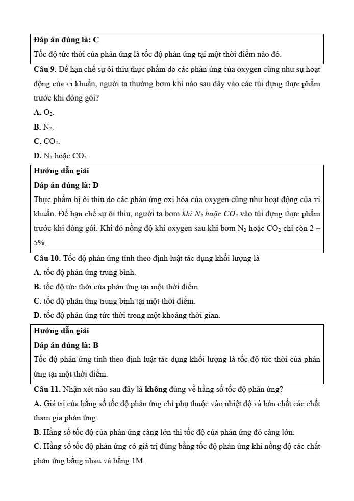 Đề kiểm tra Hóa học 10 Cánh diều Chủ đề 6 (có lời giải)