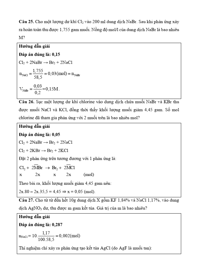 Đề kiểm tra Hóa học 10 Cánh diều Chủ đề 7 (có lời giải)
