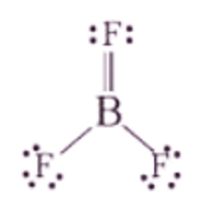 Theo hiệu độ âm điện, người ta dự đoán boron trifluoride là hợp chất ion