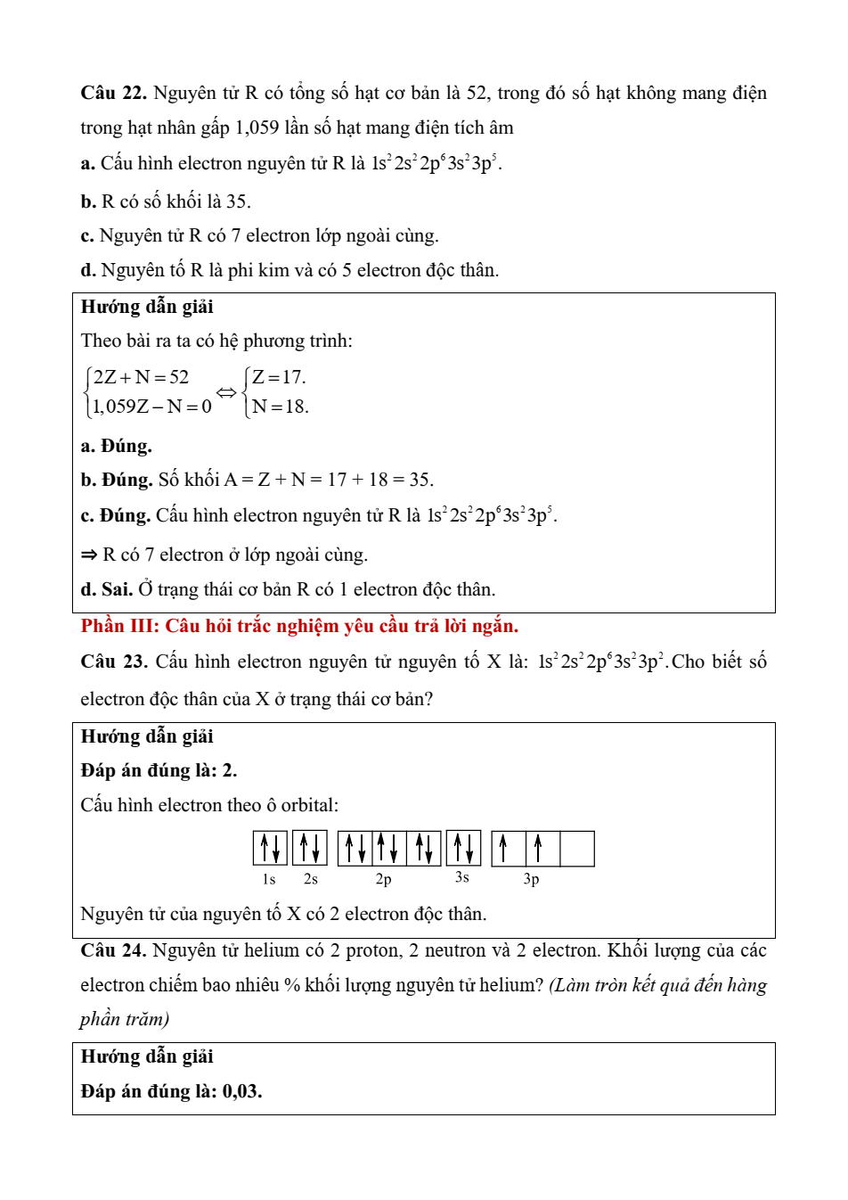 Đề kiểm tra Hóa học 10 Chân trời sáng tạo Chương 1 (có lời giải)