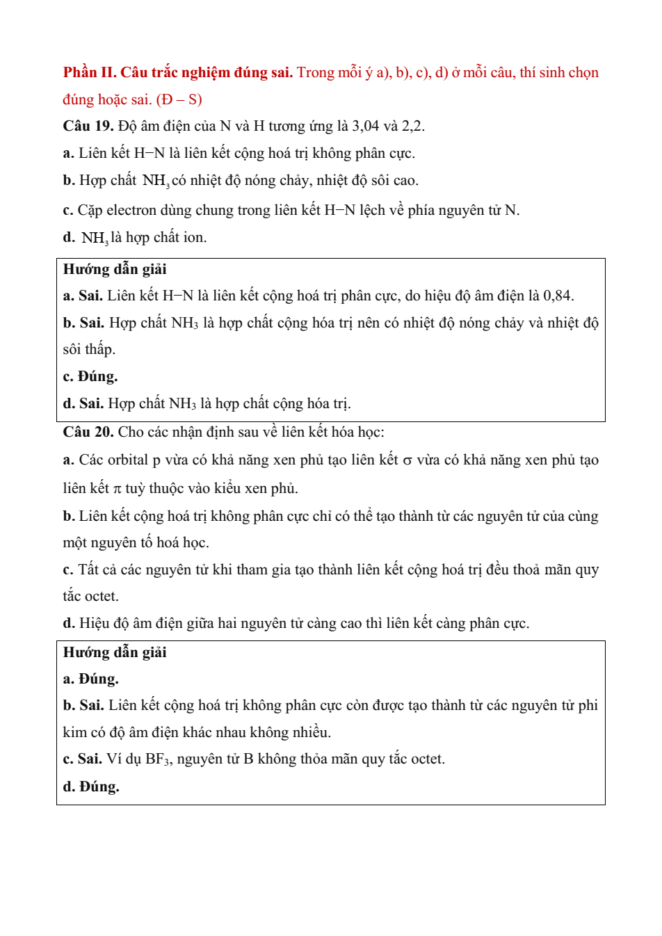 Đề kiểm tra Hóa học 10 Chân trời sáng tạo Chương 3 (có lời giải)