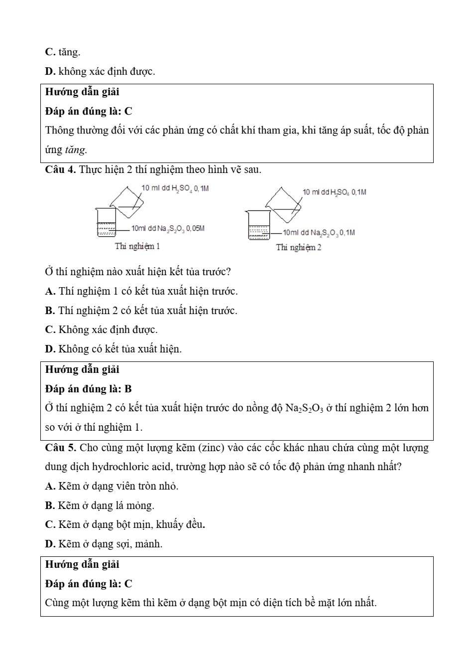 Đề kiểm tra Hóa học 10 Chân trời sáng tạo Chương 6 (có lời giải)