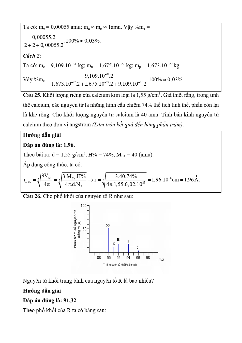 Đề kiểm tra Hóa học 10 Kết nối tri thức Chương 1 (có lời giải)
