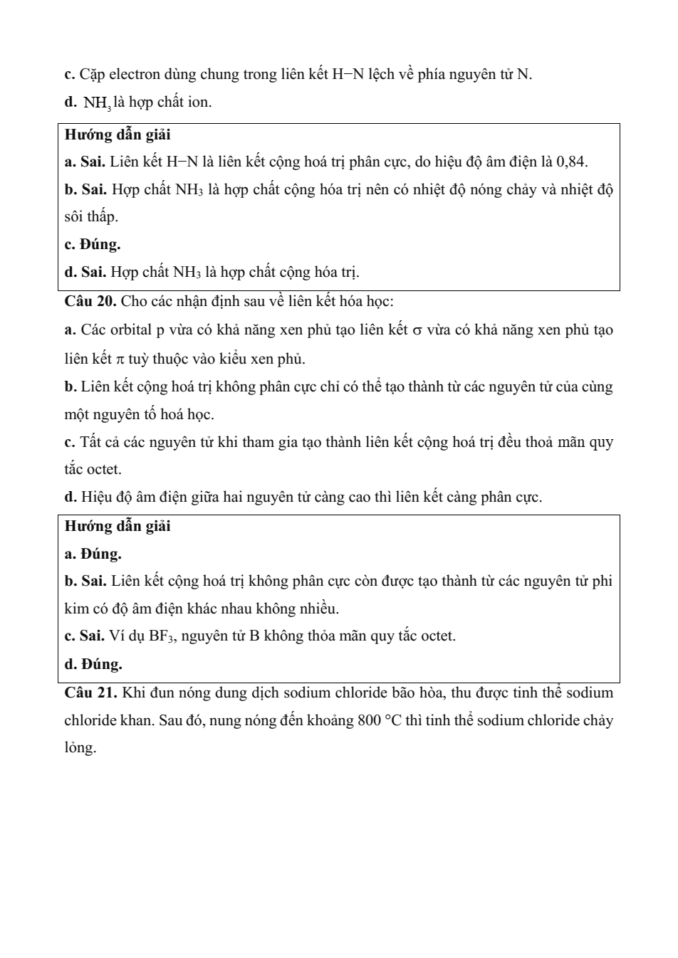 Đề kiểm tra Hóa học 10 Kết nối tri thức Chương 3 (có lời giải)