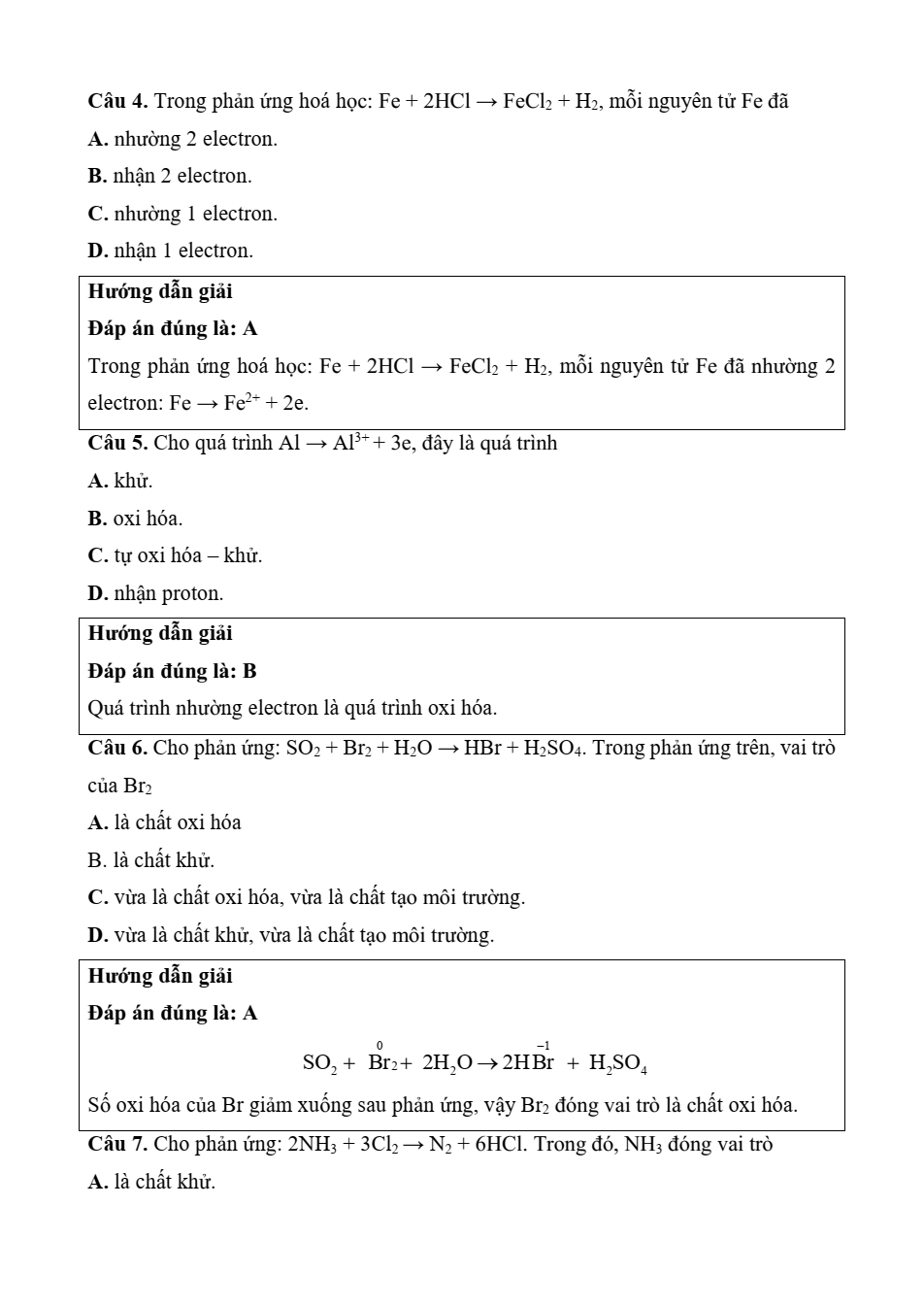 Đề kiểm tra Hóa học 10 Kết nối tri thức Chương 4 (có lời giải)