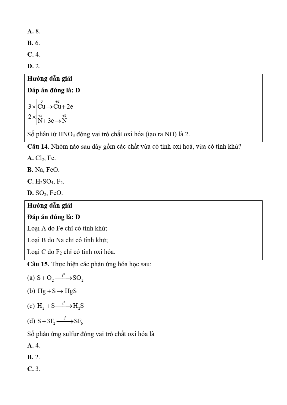 Đề kiểm tra Hóa học 10 Kết nối tri thức Chương 4 (có lời giải)