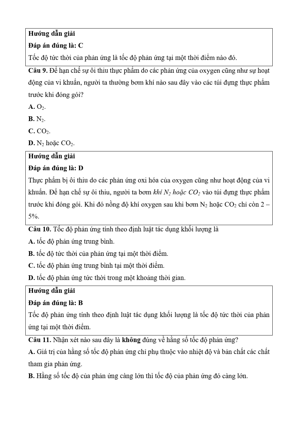 Đề kiểm tra Hóa học 10 Kết nối tri thức Chương 6 (có lời giải)
