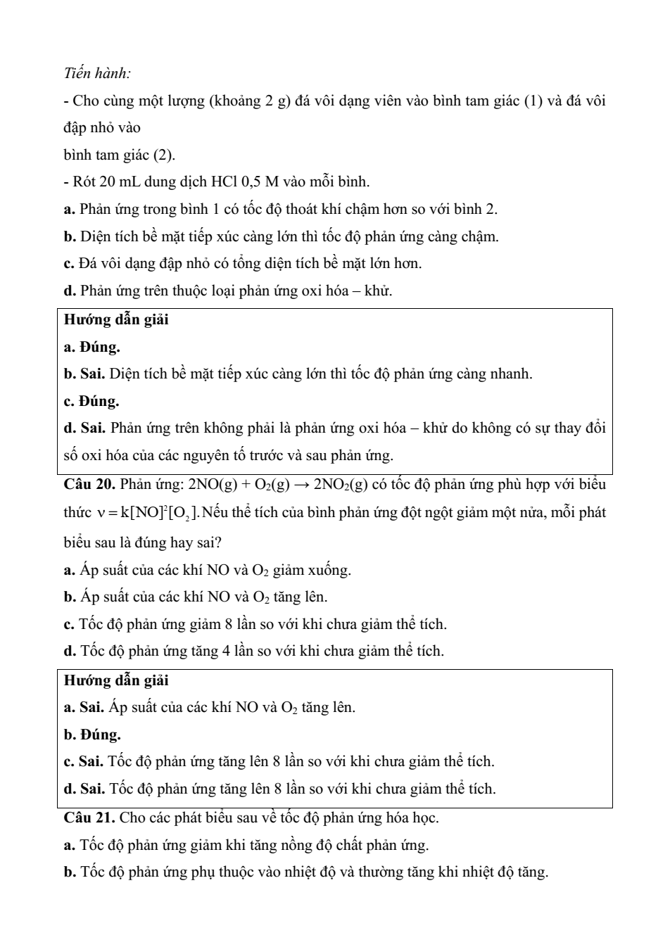Đề kiểm tra Hóa học 10 Kết nối tri thức Chương 6 (có lời giải)