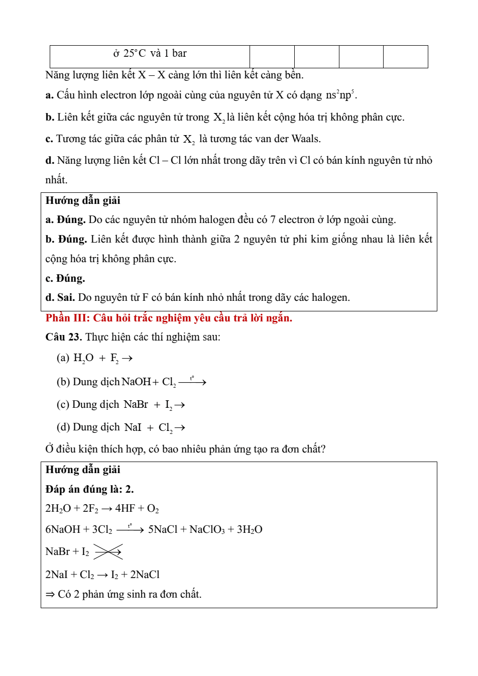 Đề kiểm tra Hóa học 10 Kết nối tri thức Chương 7 (có lời giải)