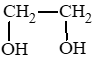 Một alcohol X có công thức phân tử là C2H6O2 Ở điều kiện thường X là chất lỏng không màu