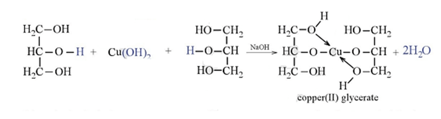 Có ba ống nghiệm chứa các dung dịch sau allyl alcohol ethanol và glycerol
