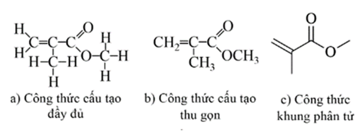 Lý thuyết Hóa học 11 Cánh diều Bài 11: Cấu tạo hoá học của hợp chất hữu cơ