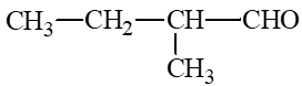 Gọi tên theo danh pháp thay thế của các hợp chất carbonyl sau: (CH3)2CHCHO