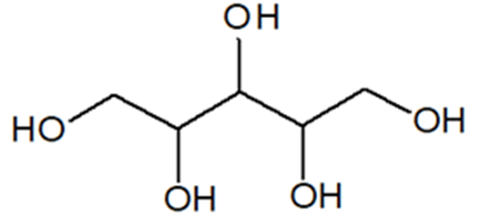 Xylitol là một hợp chất hữu cơ được sử dụng như một chất tạo ngọt tự nhiên, có vị ngọt như đường
