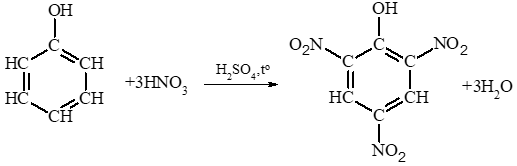 Nghiên cứu phản ứng nitro hoá phenol – tổng hợp picric acid Thí nghiệm nitro hoá phenol được tiến hành như sau