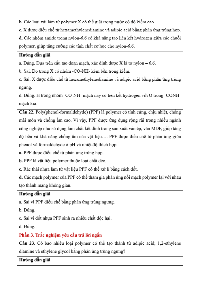 Đề kiểm tra Hóa học 12 Cánh diều Chủ đề 4 (có lời giải)