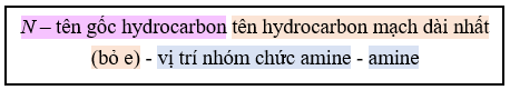 Lý thuyết Hóa học 12 Cánh diều Bài 5: Amine