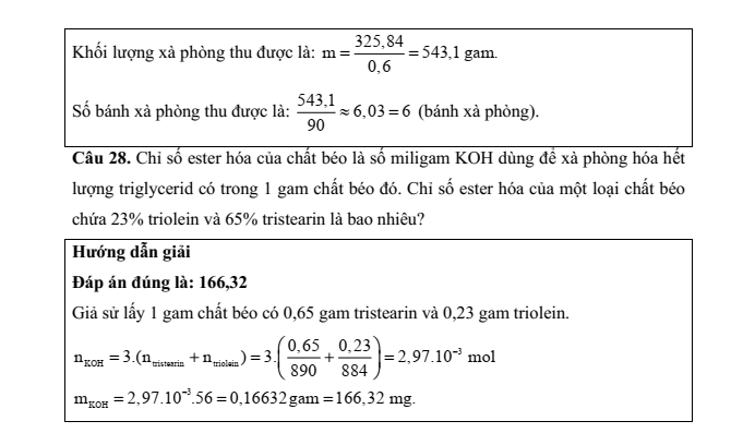 Đề kiểm tra Hóa học 12 Chân trời sáng tạo Chương 1 (có lời giải)