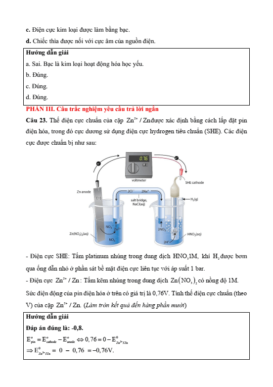 Đề kiểm tra Hóa học 12 Kết nối tri thức Chương 5 (có lời giải)
