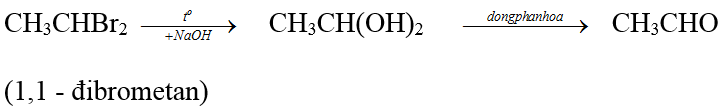 125 câu trắc nghiệm Dẫn xuất Halogen, Ancol, Phenol có lời giải (cơ bản - phần 3)