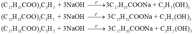 Bài toán về phản ứng xà phòng hóa chất béo lớp 12 (cách giải + bài tập)