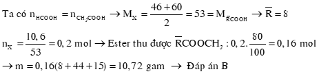 Bài tập về hiệu suất phản ứng ester hoá lớp 12 (Chuyên đề dạy thêm Hóa 12)