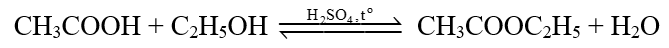 Phản ứng ester hóa là gì? (ảnh 2)
