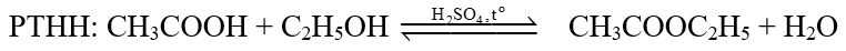Phản ứng ester hóa là gì? (ảnh 7)