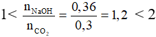 Bài tập CO2 tác dụng với dung dịch kiềm có lời giải