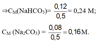 Bài tập CO2 tác dụng với dung dịch kiềm có lời giải