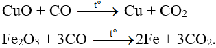 Bài tập Khử oxit kim loại bằng C hoặc CO có lời giải