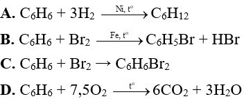 Bài tập về benzene có lời giải