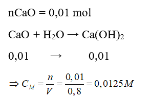 Trắc nghiệm Hóa học 9 Bài 2 (có đáp án): Một số oxit quan trọng (phần 2)
