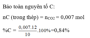 Trắc nghiệm Hóa học 9 Bài 20 (có đáp án): Hợp kim sắt: Gang, thép (phần 2)
