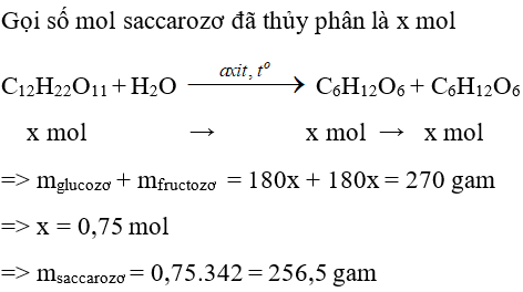 Trắc nghiệm Hóa học 9 Bài 51 (có đáp án): Saccarozơ (phần 2)
