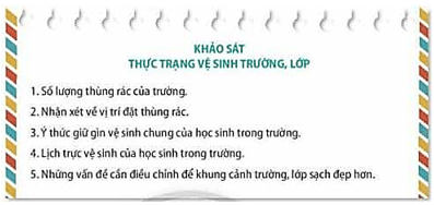 Hoạt động trải nghiệm lớp 4 Chân trời sáng tạo Tuần 30